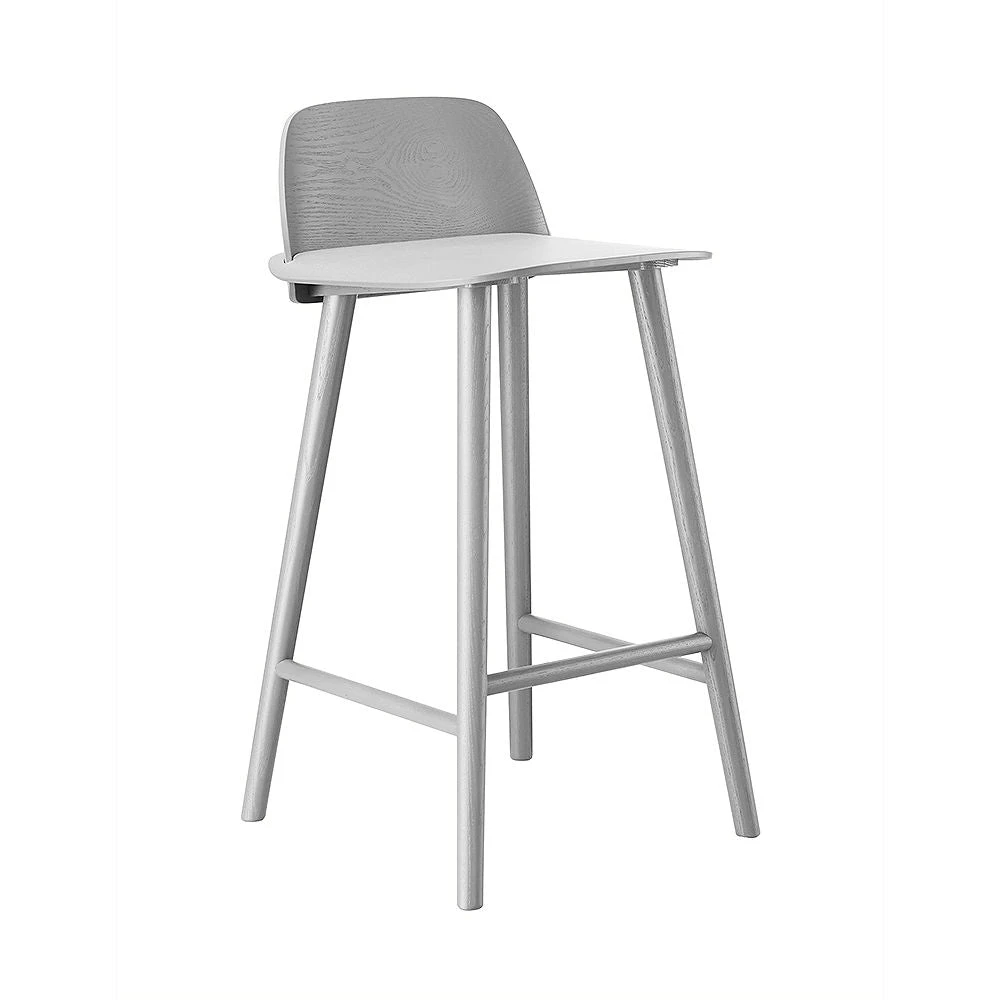 Muuto | Nerd Counter Stool | 65cm Grey
