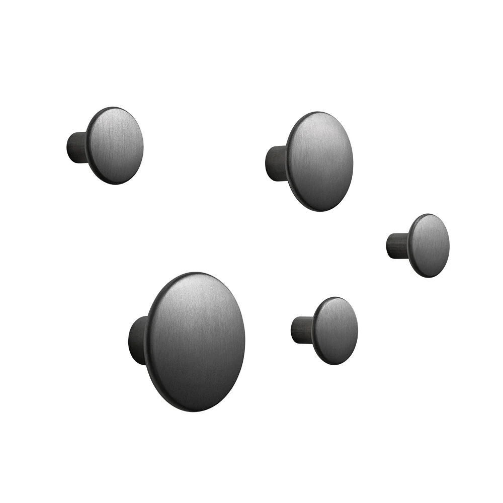 Muuto | Dots Metal | Black Set Of 5