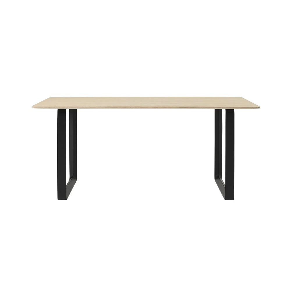 Muuto | 70/70 Table | Oak Veneer + Black Base 170x85cm - Image 5