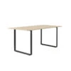 Muuto | 70/70 Table | Oak Veneer + Black Base 170x85cm