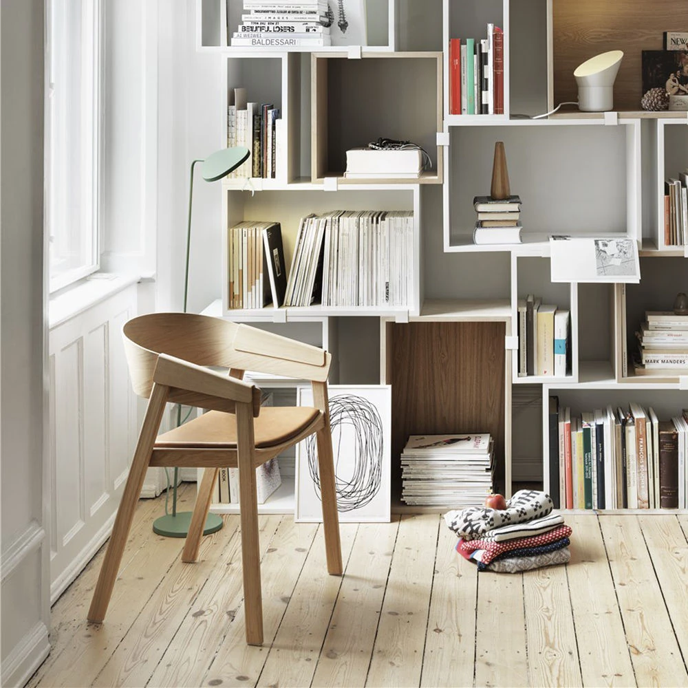 Muuto | Cover Armchair | Oak + Cognac Leather - Image 2