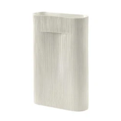 Muuto | Ridge Vase | Off White 48.5cm - DC