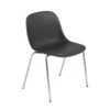 Muuto | Fiber Side Chair | A-base | Black + Chrome ~ DC