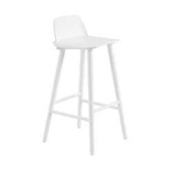 Muuto | Nerd Bar Stool | 75cm White - DC