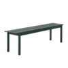 Muuto | Linear Steel Bench | Dark Green 170cm