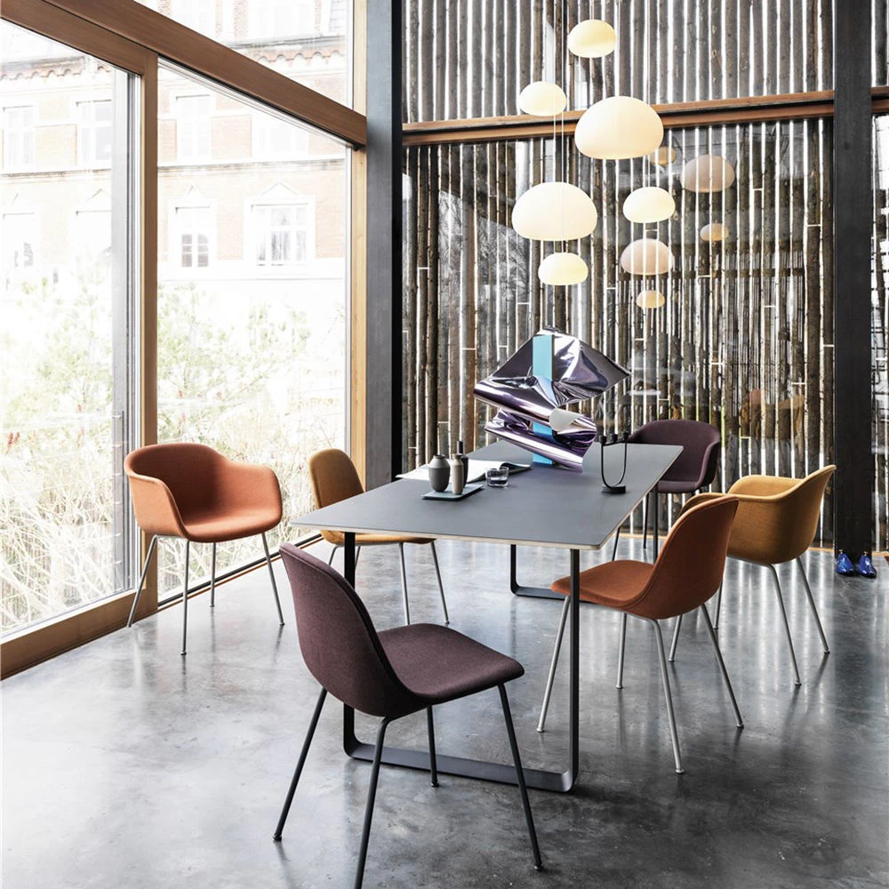 Muuto | 70/70 Table | Black Linoleum + Black Base 170x85cm - Image 6