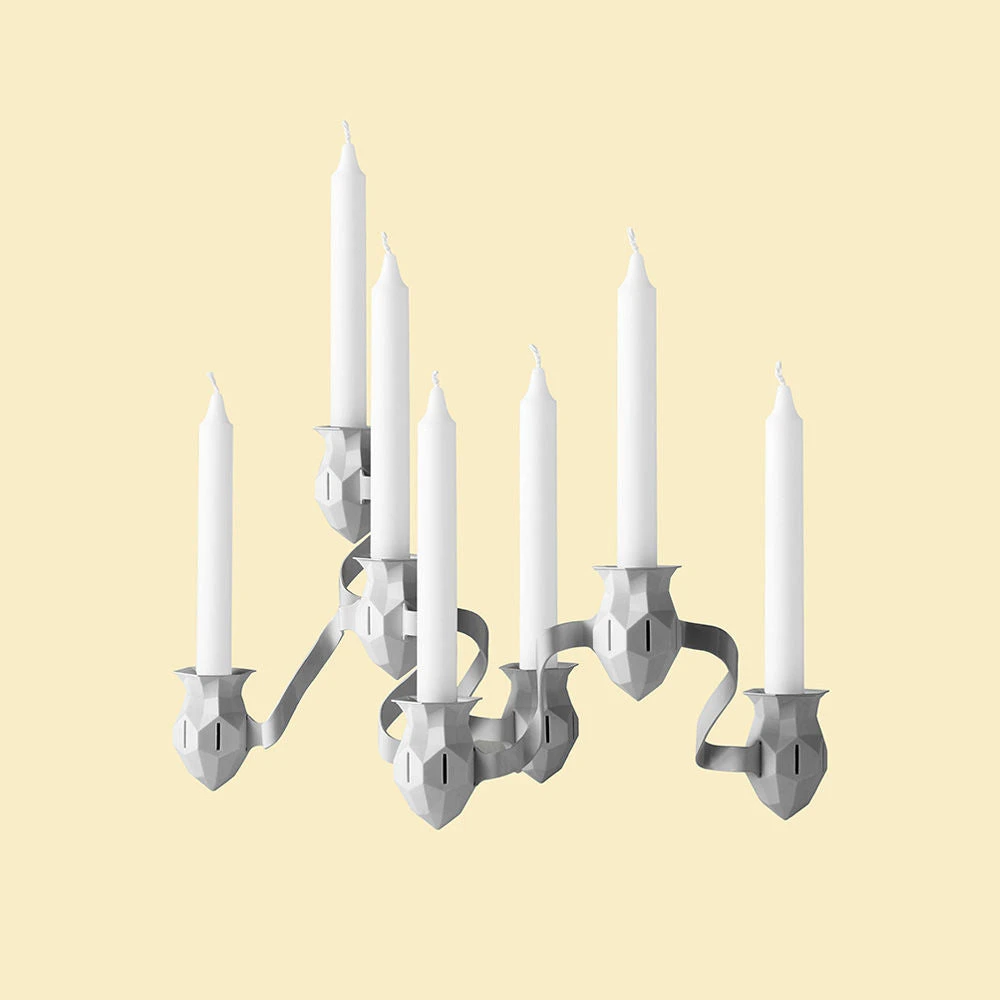 Muuto | The More The Merrier Candelabra | Grey - DC - Image 3