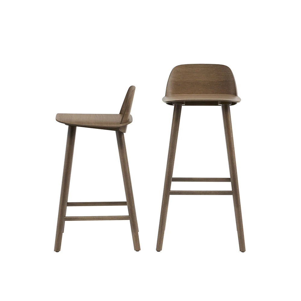Muuto | Nerd Counter Stool | 65cm Stained Dark Brown ~ DC - Image 4