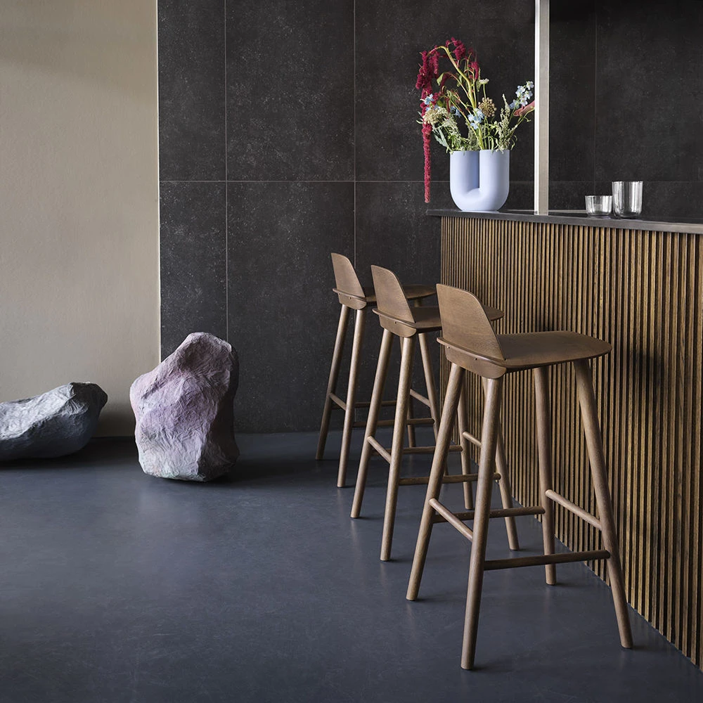 Muuto | Nerd Counter Stool | 65cm Stained Dark Brown ~ DC - Image 2