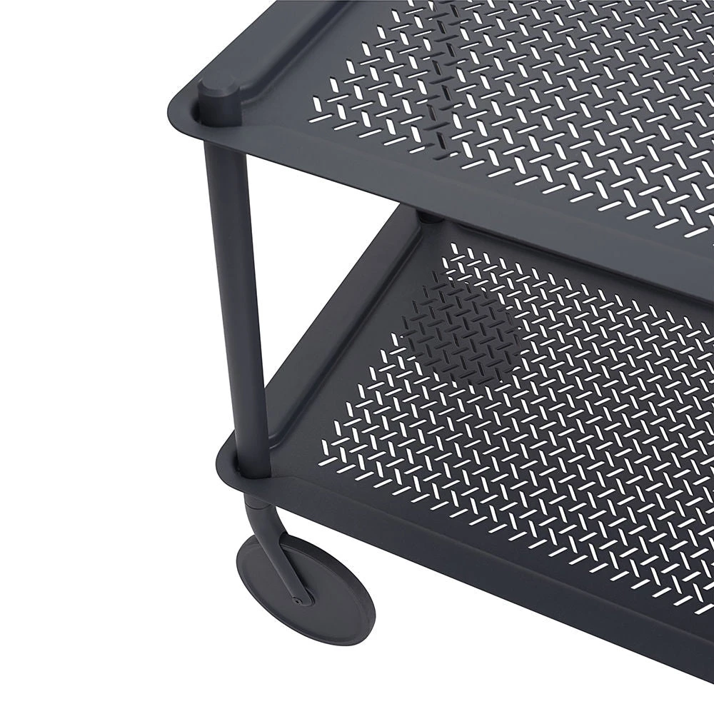 Muuto | Flow Trolley 2 Layer | Blue Grey - Image 8