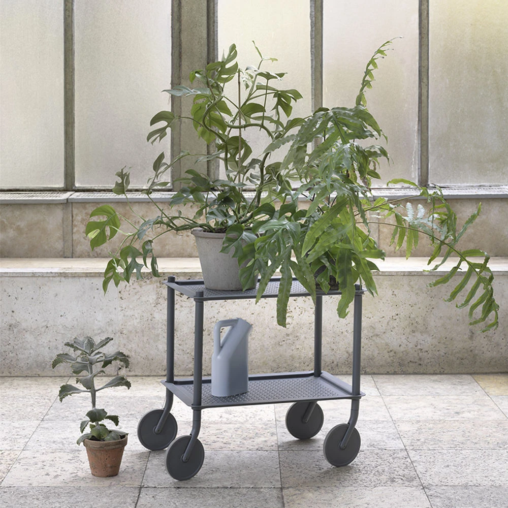 Muuto | Flow Trolley 2 Layer | Blue Grey - Image 4