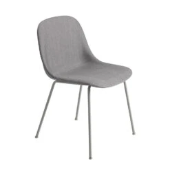 Muuto | Fiber Side Chair | Tube Base | Remix 133 + Grey - EX DISPLAY