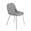 Muuto | Fiber Side Chair | Tube Base | Remix 133 + Grey ~ DC