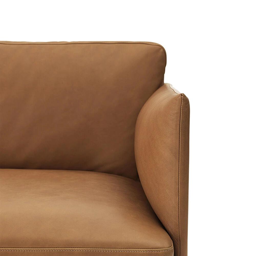 Muuto | Outline Corner Sofa | Refine Leather Cognac ~ DC - Image 3