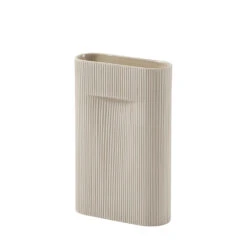 Muuto | Ridge Vase | Beige 35cm - DC