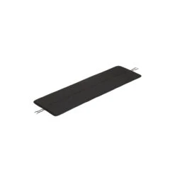PARTS: Muuto | Linear Steel Bench Seat Pad | Black 110cm - DC