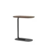 Muuto | Relate Side Table | Solid Smoked Oak + Black 60.5cm