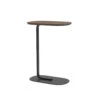 Muuto | Relate Side Table | Solid Smoked Oak + Black 73.5cm