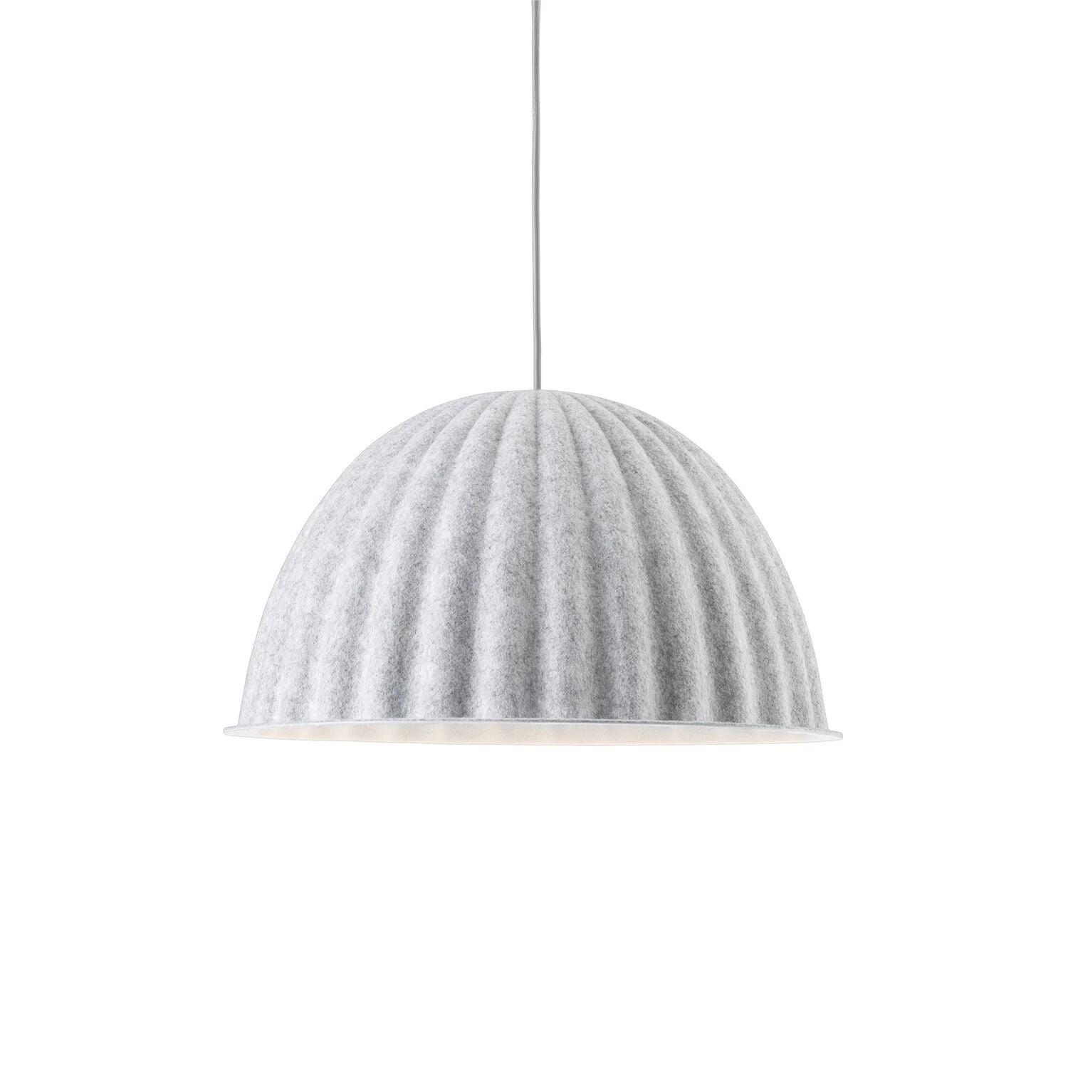 Muuto | Under The Bell Pendant | White Melange 55cm