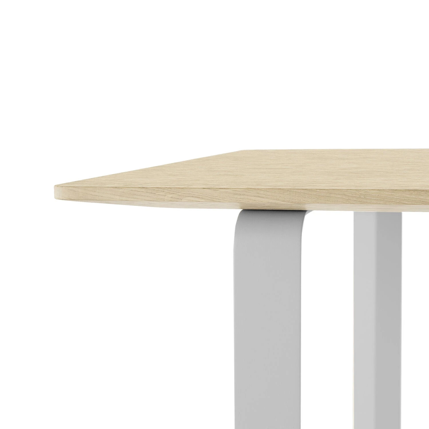 Muuto | 70/70 Table | Solid Oak + Grey Base 225x90cm - Image 6