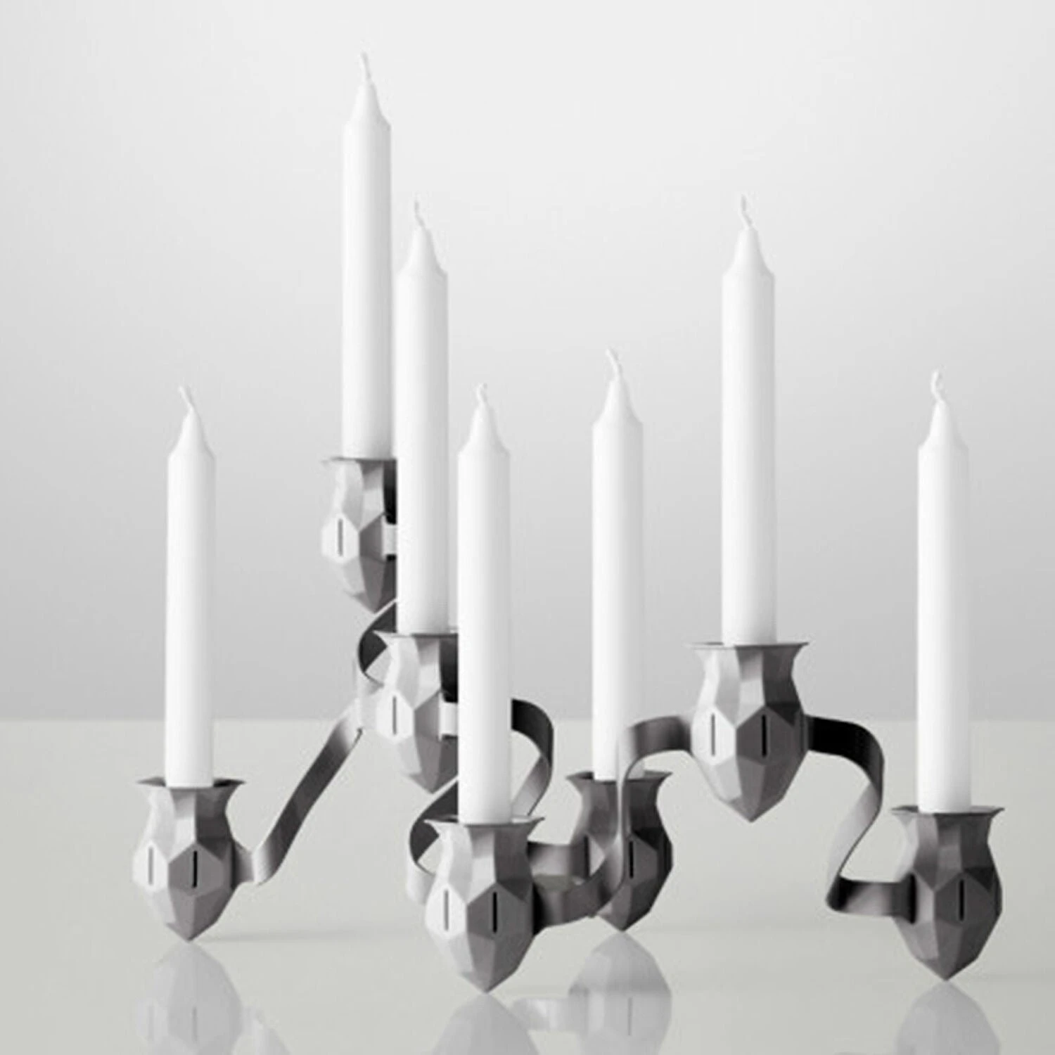 Muuto | The More The Merrier Candelabra | Grey - DC - Image 2