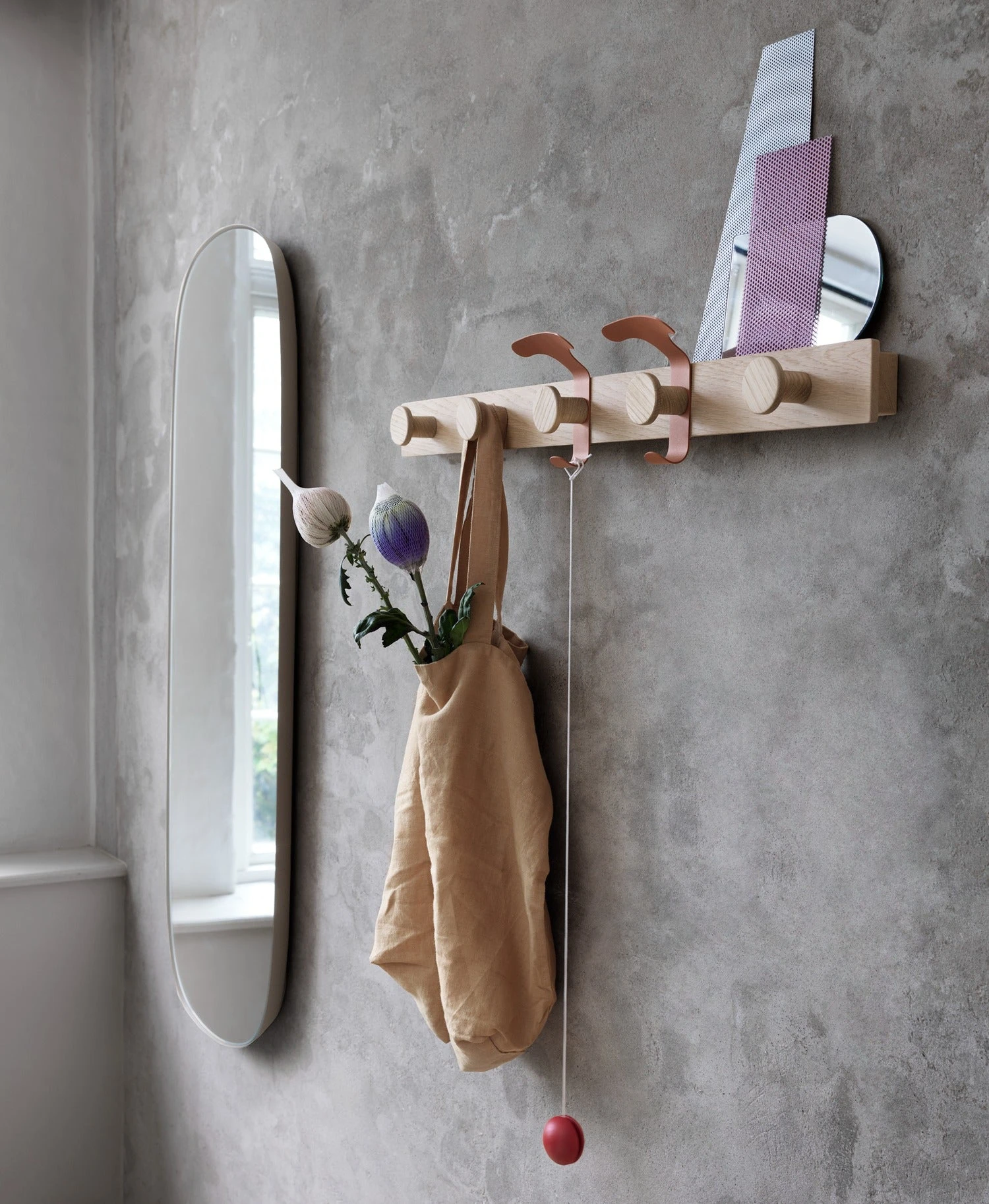 Muuto Avail Coat Rack Oak Grey - Image 2
