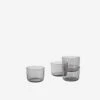 Muuto Corky Drinking Glasses Grey Low