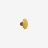 Muuto Dots Hook Wood Mustard Small