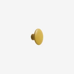 Muuto Dots Hook Wood Mustard Small