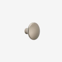Muuto Dots Hook Metal Taupe Medium