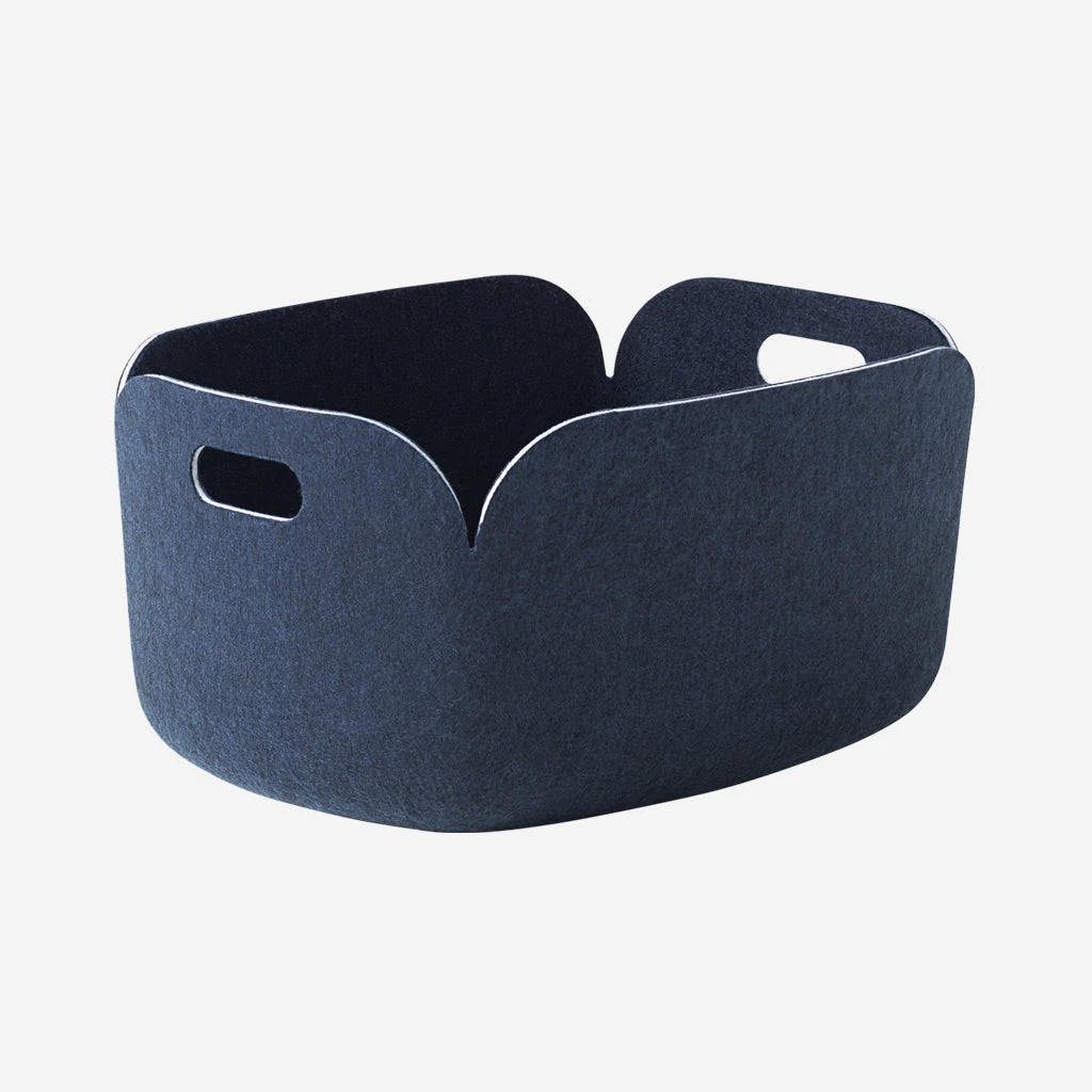 Muuto Restore Basket Midnight Blue - Image 4