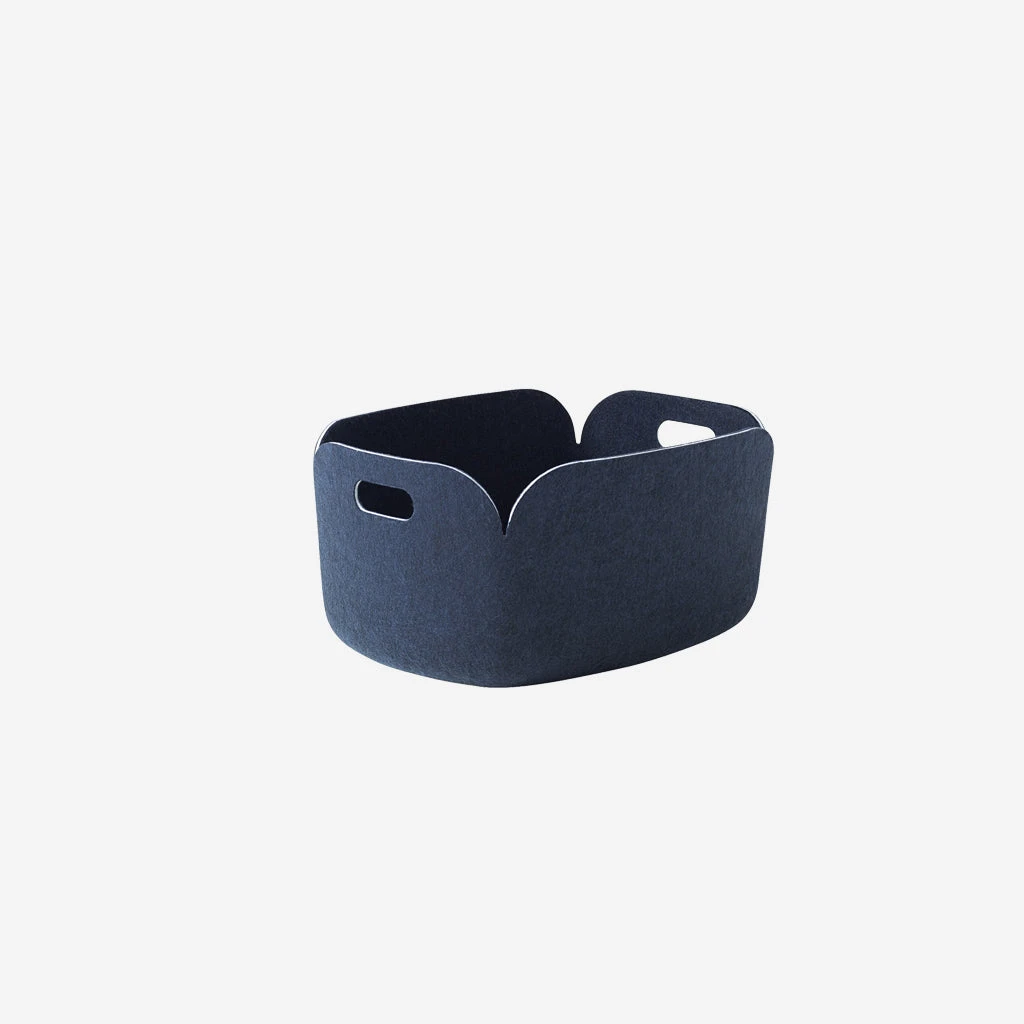 Muuto Restore Basket Midnight Blue