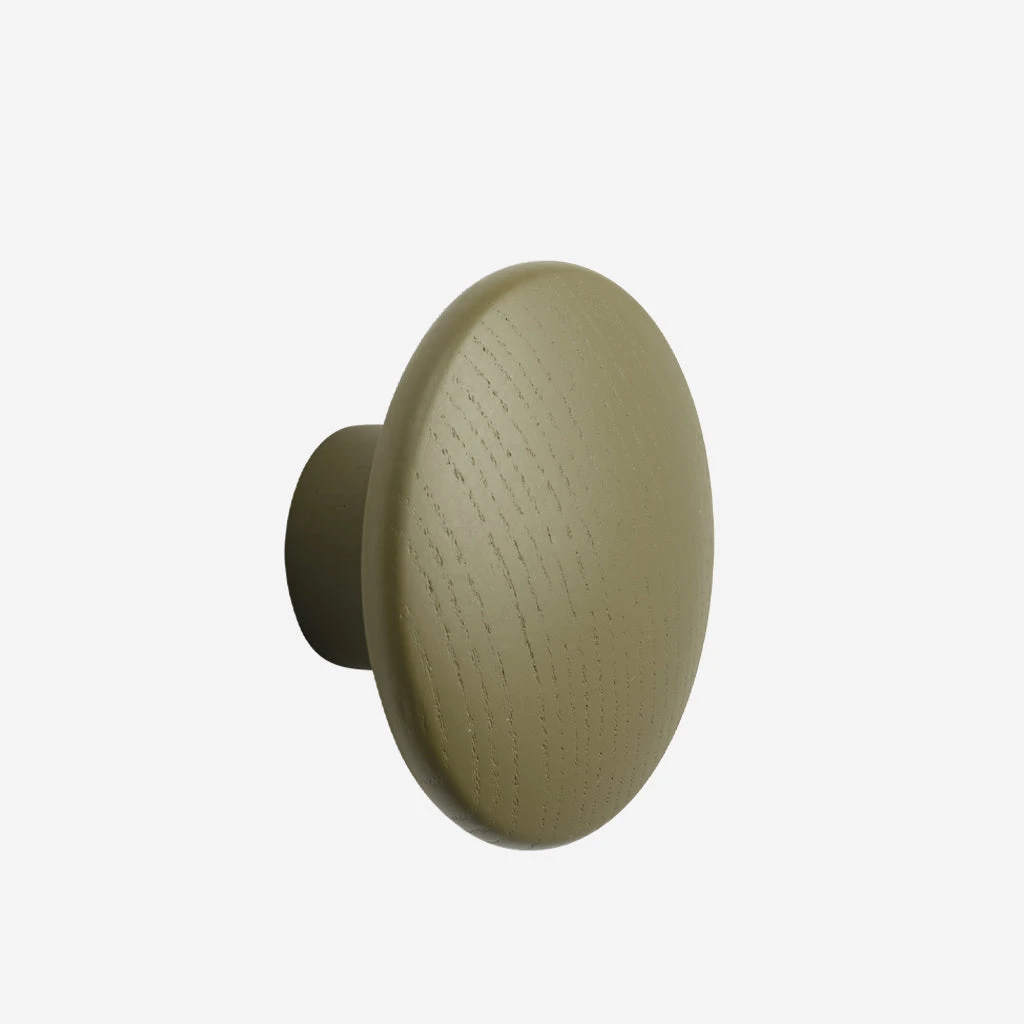 Muuto Dots Hook Wood Brown Green Extra Small - Image 4