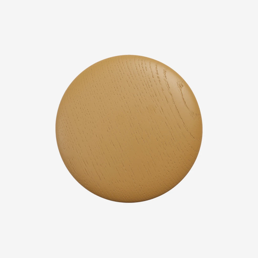 Muuto Dots Hook Wood Burnt Orange Medium - Image 4