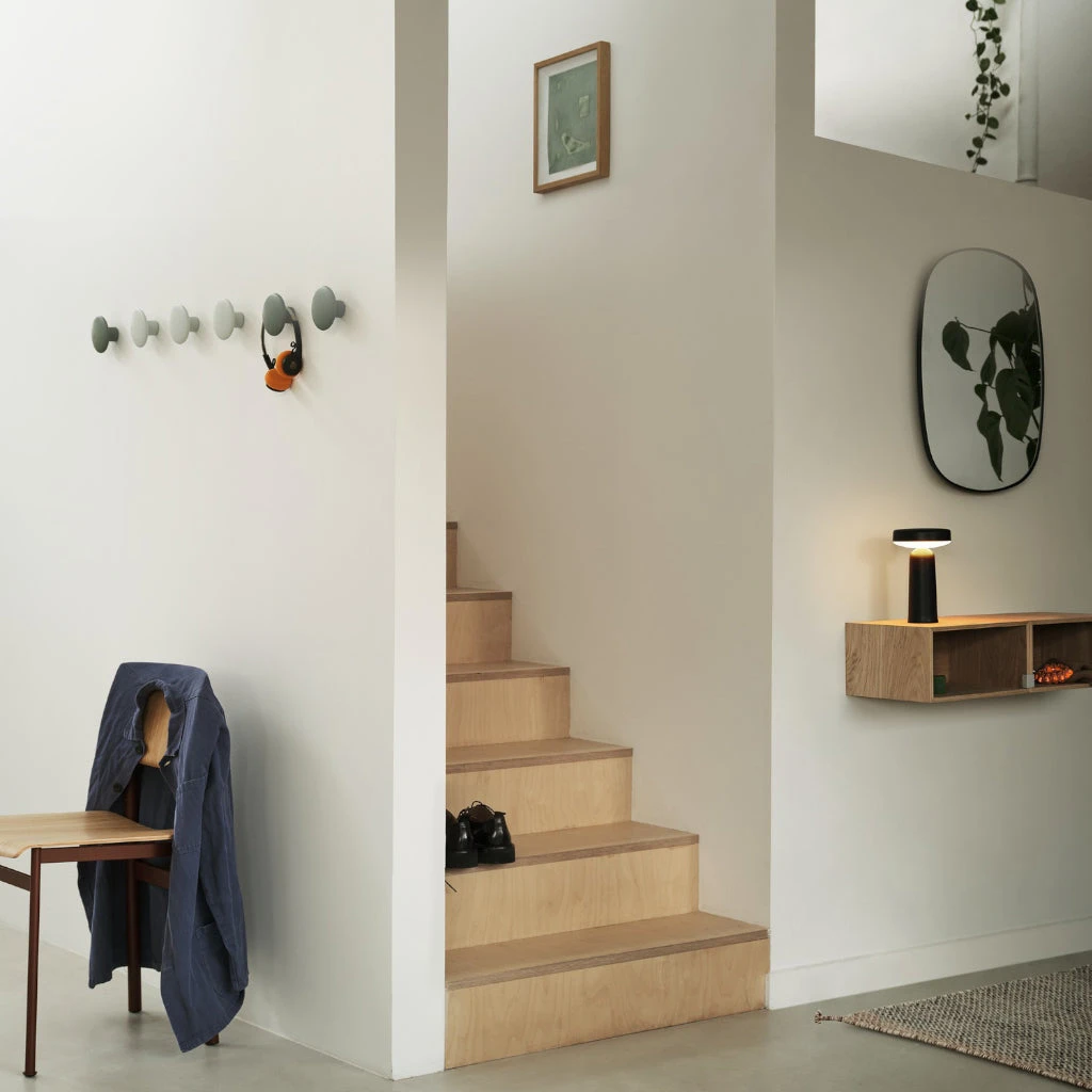 Muuto Dots Hook Wood Stained Dark Brown Extra Small - Image 5