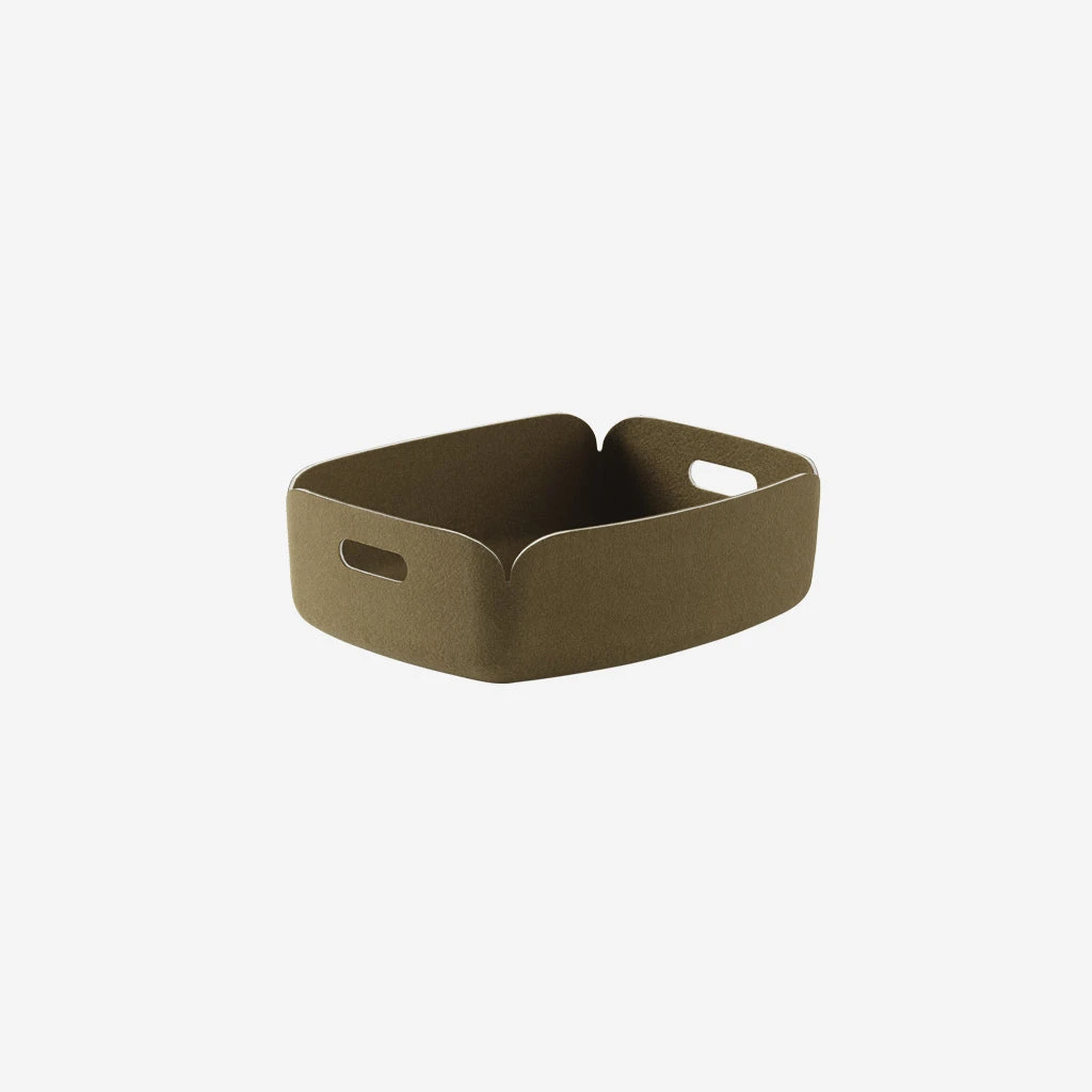 Muuto Restore Tray Brown Green