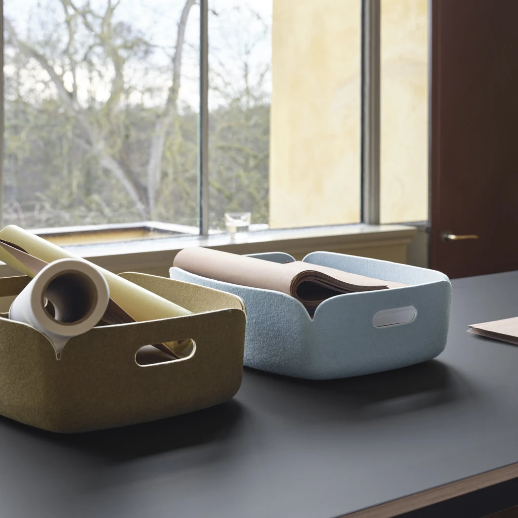 Muuto Restore Tray Brown Green - Image 2