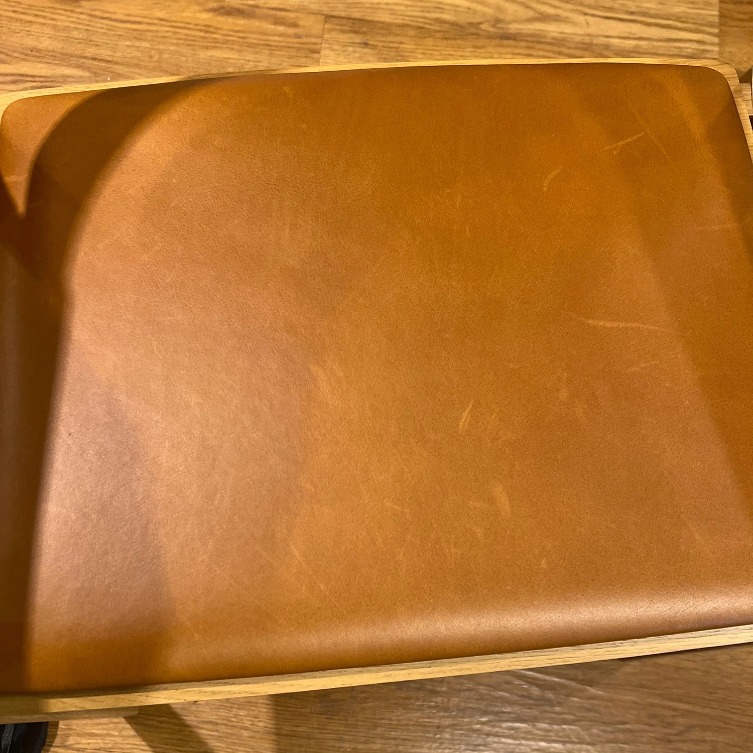 Muuto | Cover Armchair | Oak + Cognac Leather - EX DISPLAY - Image 4