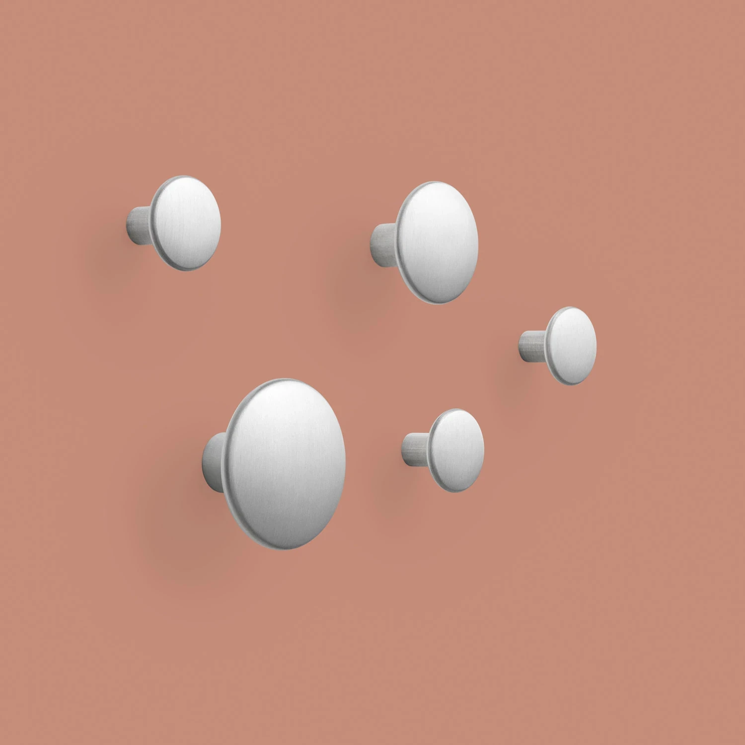 Muuto | Dots Metal | Aluminium Set Of 5 - Image 3