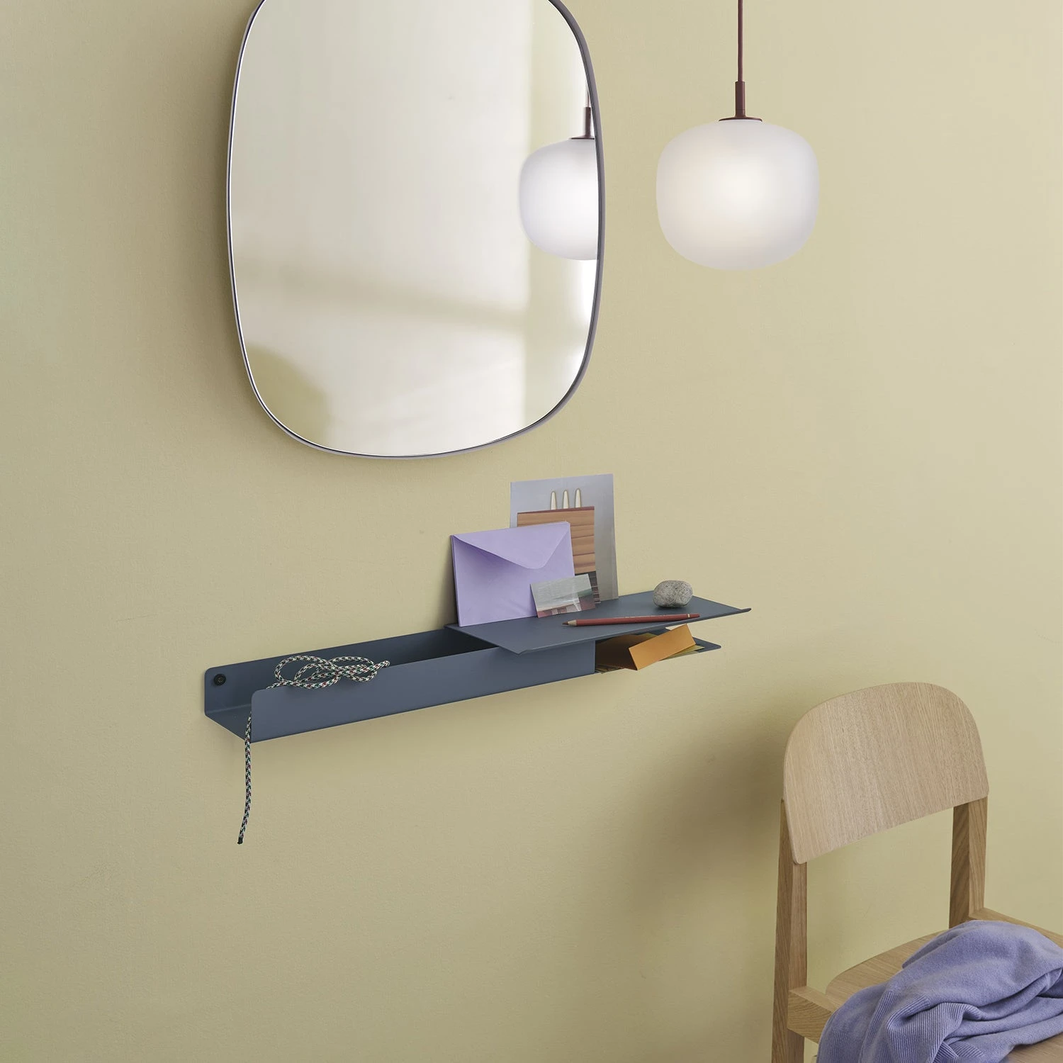 Muuto | Folded Shelves | Platform 62cm | Olive - Image 3