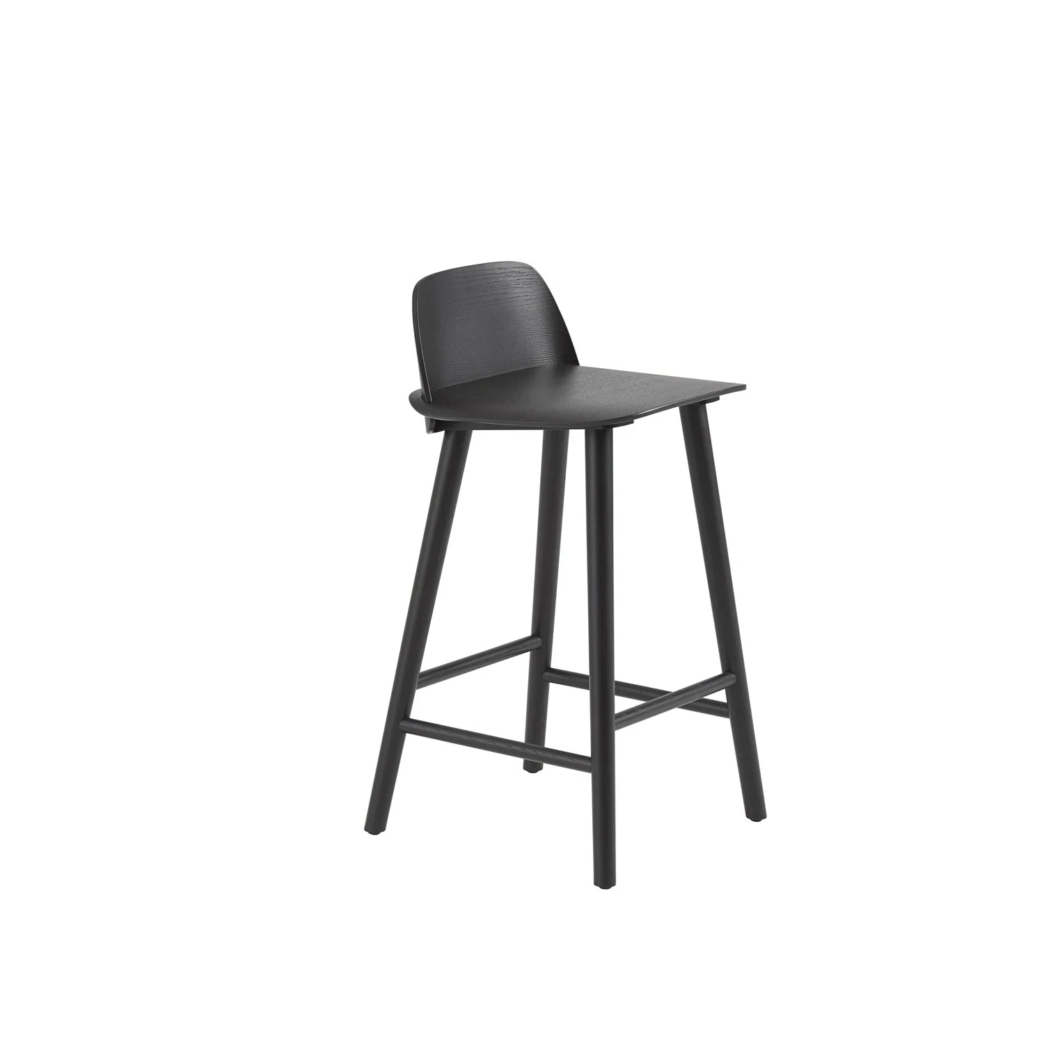 Muuto | Nerd Counter Stool | 65cm Black - Image 5
