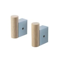 Muuto | Attach Coat Hook Set | Pale Blue