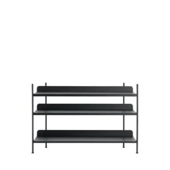 Muuto | Compile Shelving System | Config 2 Black