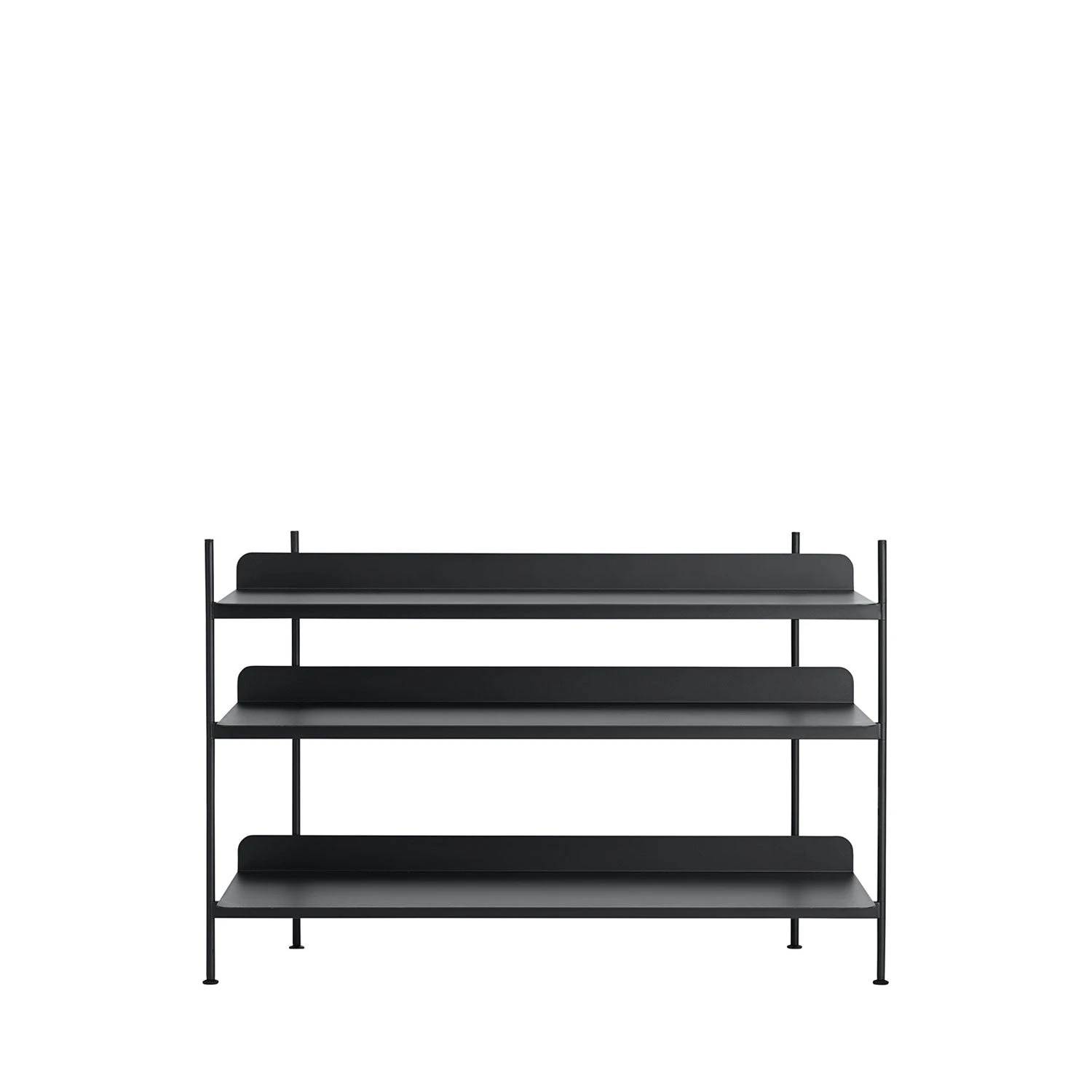 Muuto | Compile Shelving System | Config 2 Black