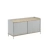 Muuto | Enfold Sideboard Low | Grey + Oiled Oak