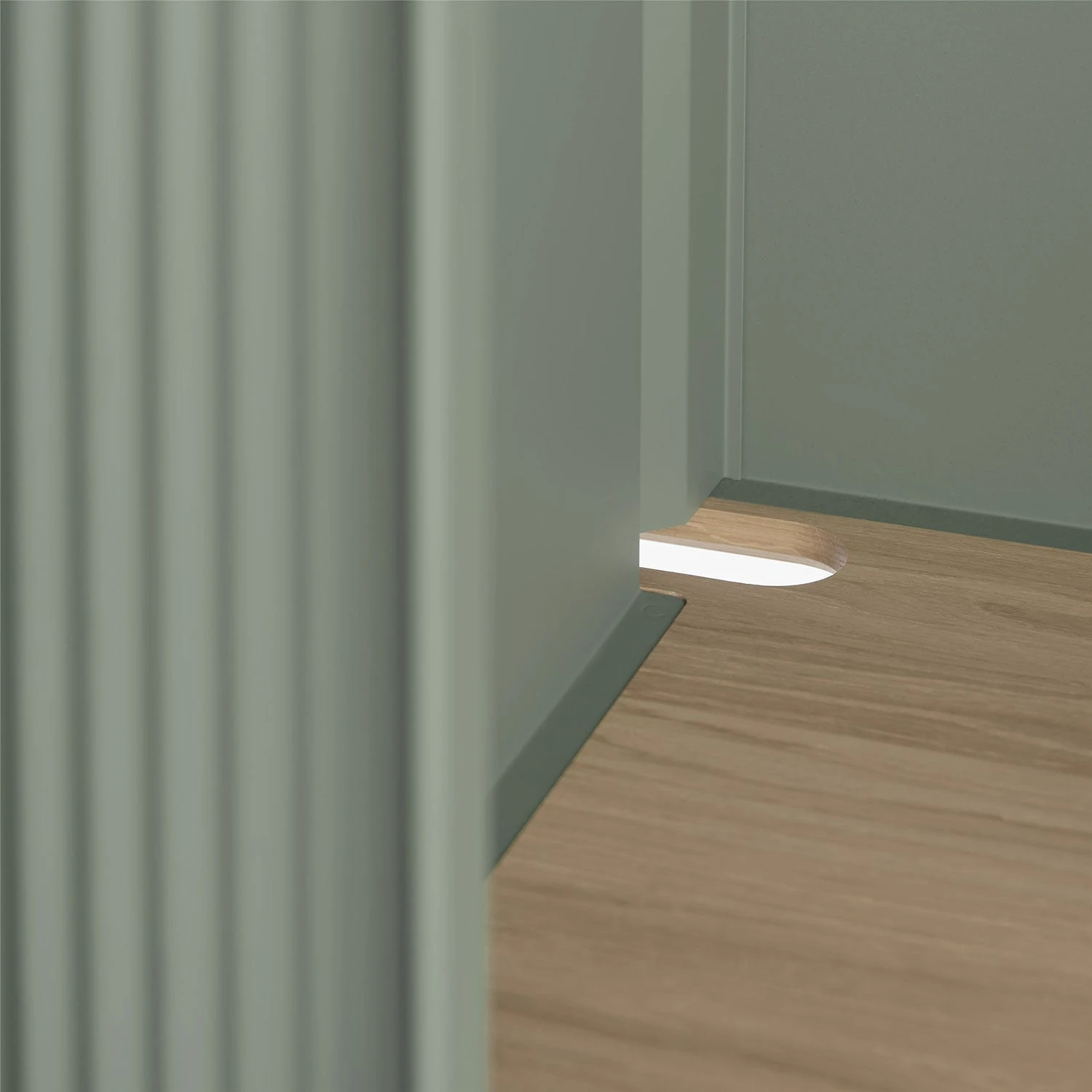 Muuto | Enfold Sideboard Low | Dusty Green + Oiled Oak - Image 5