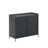 Muuto | Enfold Sideboard Tall | Anthracite Black + Black