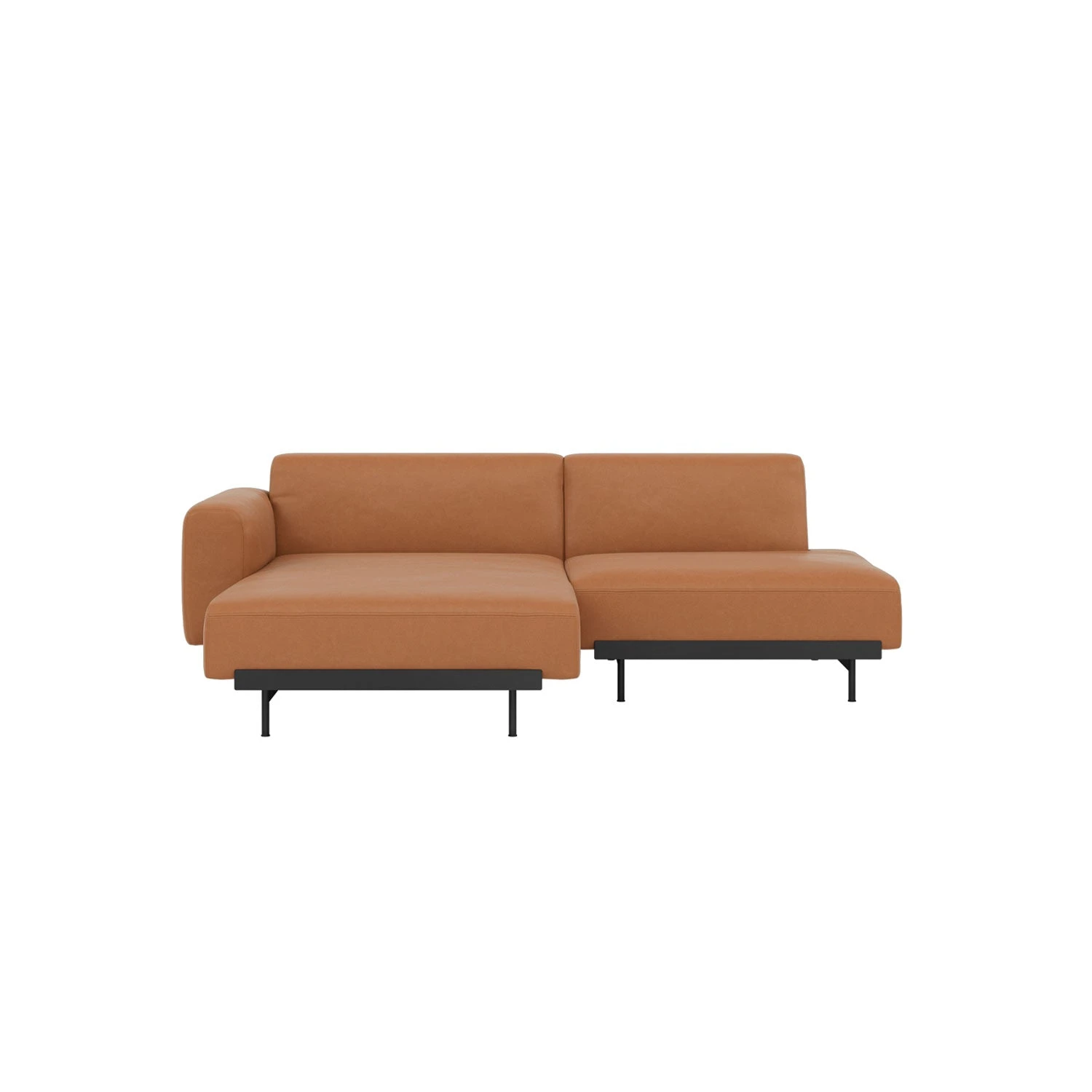 Muuto | In Situ Modular Sofa | 2 Seater Config 6 | Easy Leather Cognac ~ DC