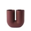 Muuto | Kink Vase | Deep Red 26cm