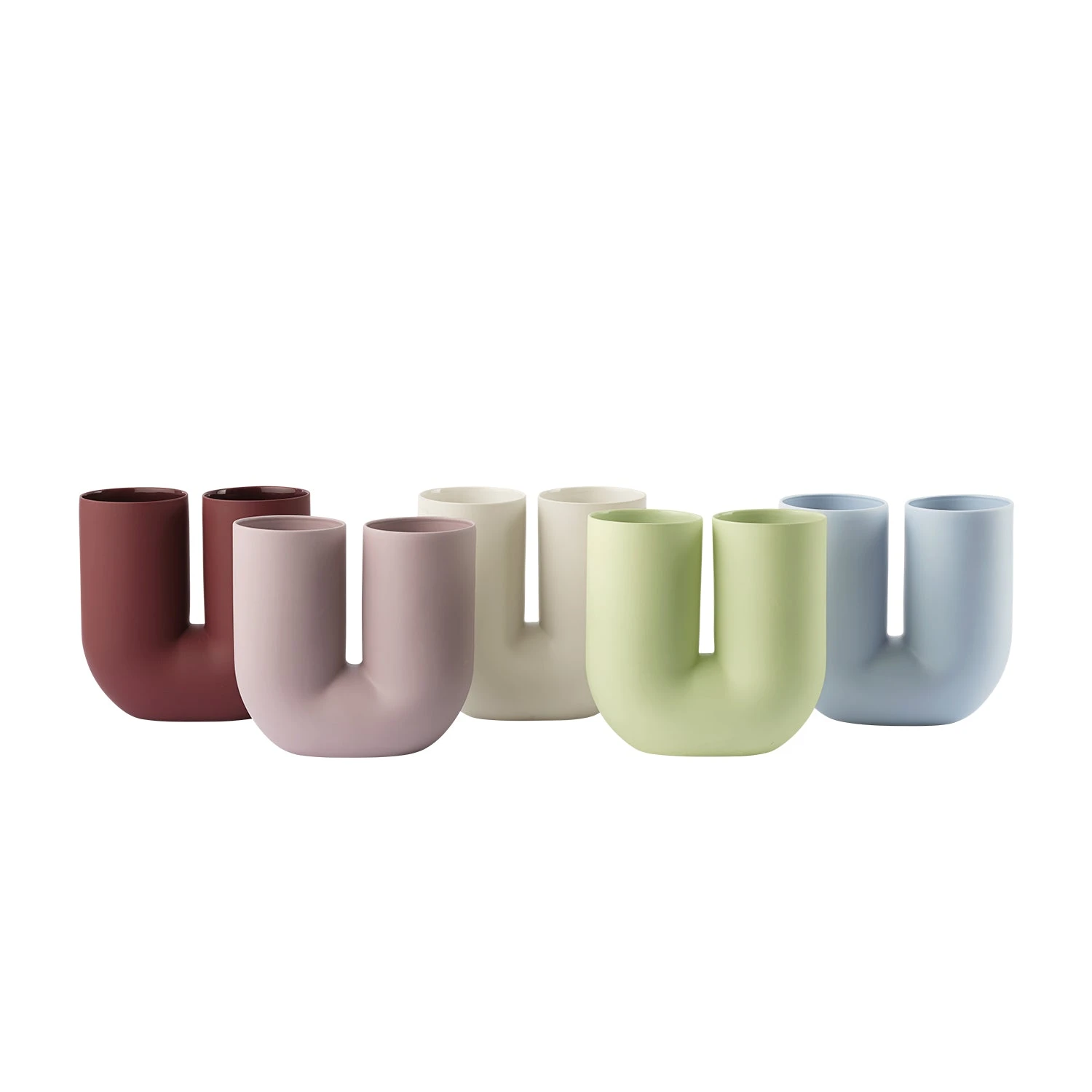 Muuto | Kink Vase | Deep Red 26cm - Image 5